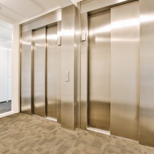 stainless steel commercial steel door