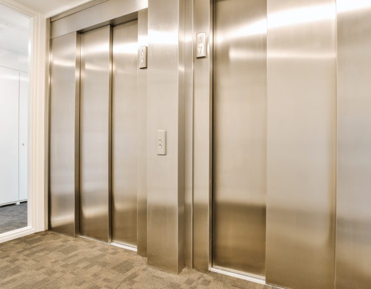 stainless steel commercial steel door
