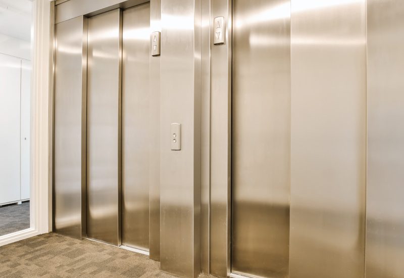 stainless steel commercial steel door