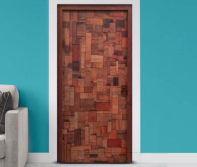 Why are steel doors considered a good choice for snowy regions?
